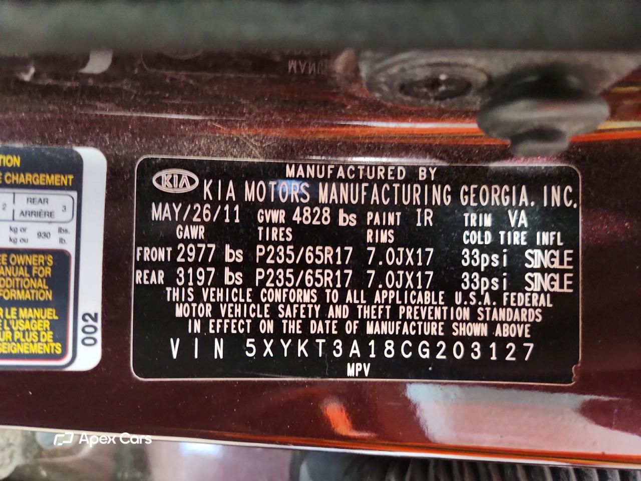 Kia Sorento 2012