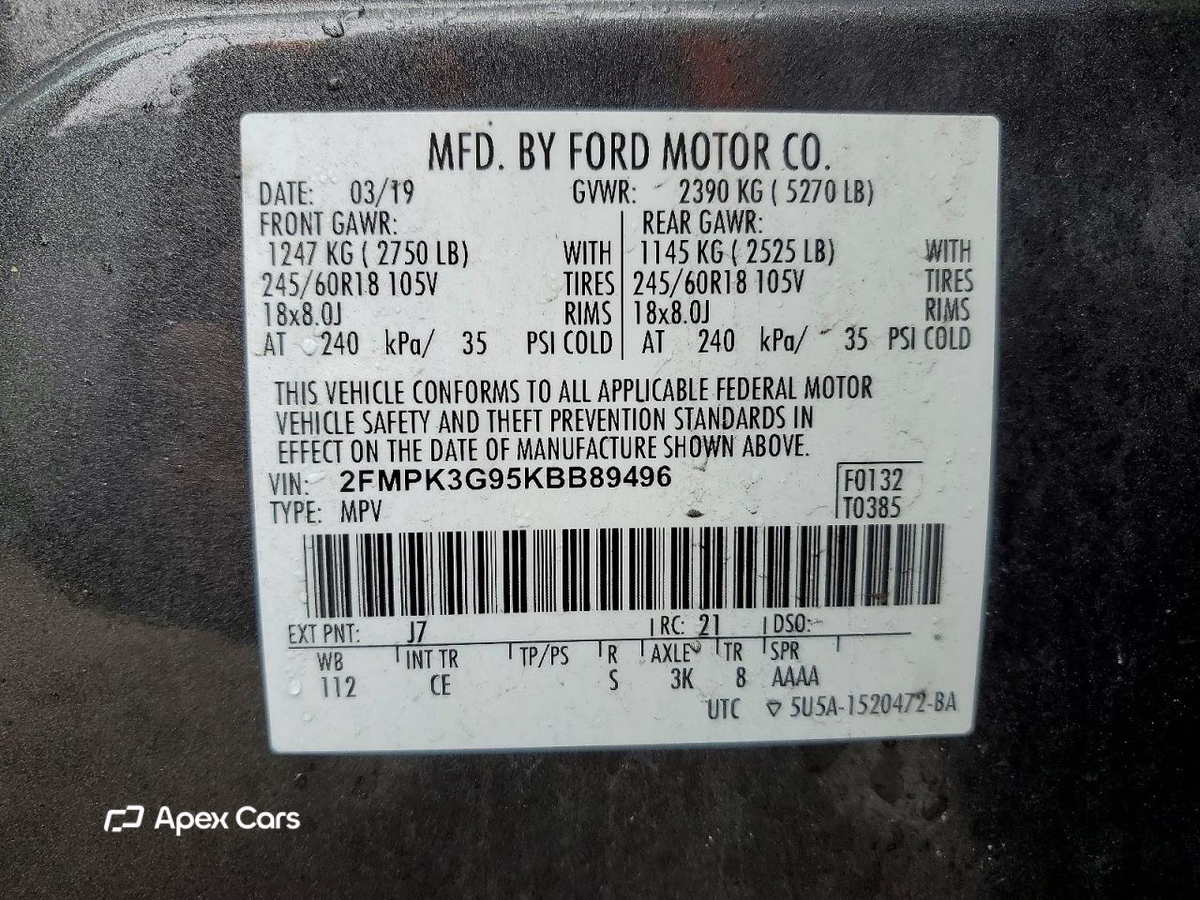 Ford Edge 2019
