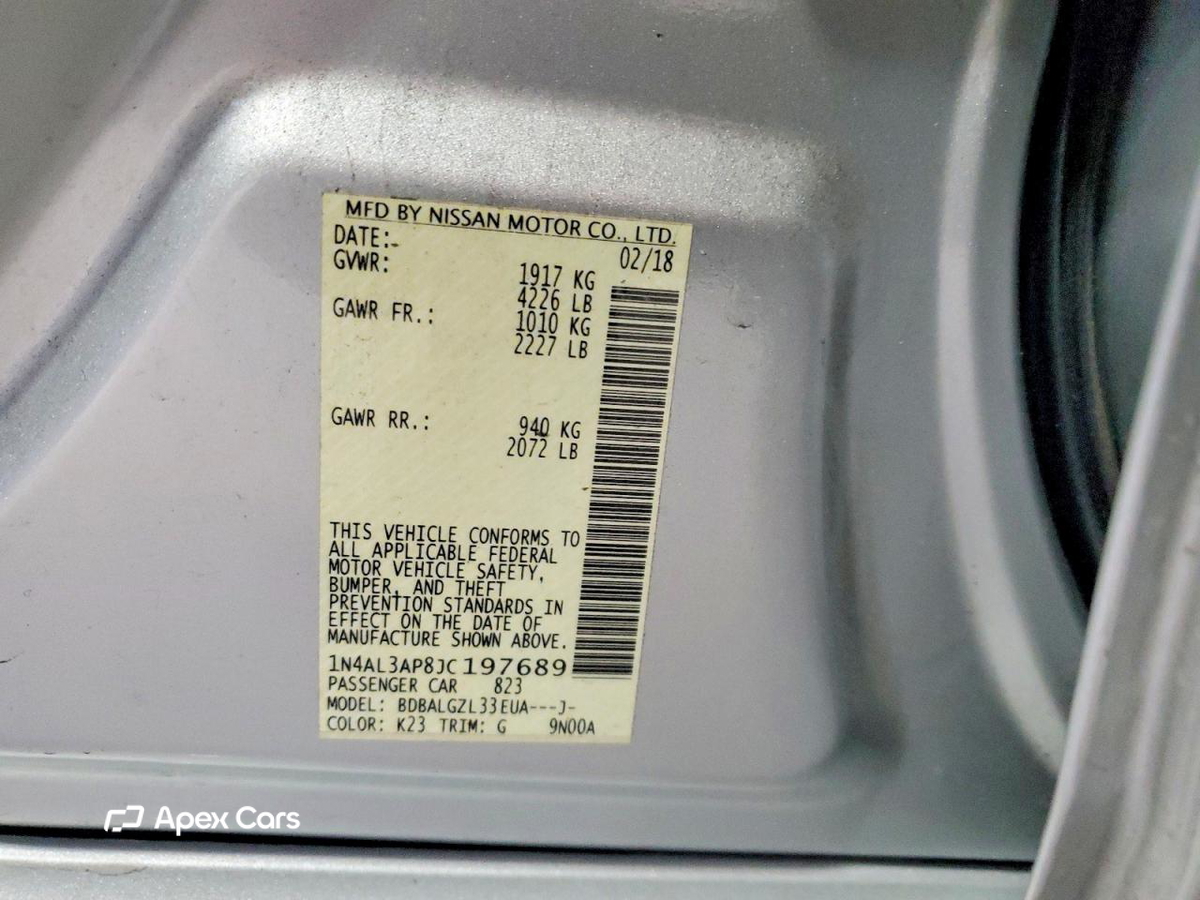 Nissan Altima 2018