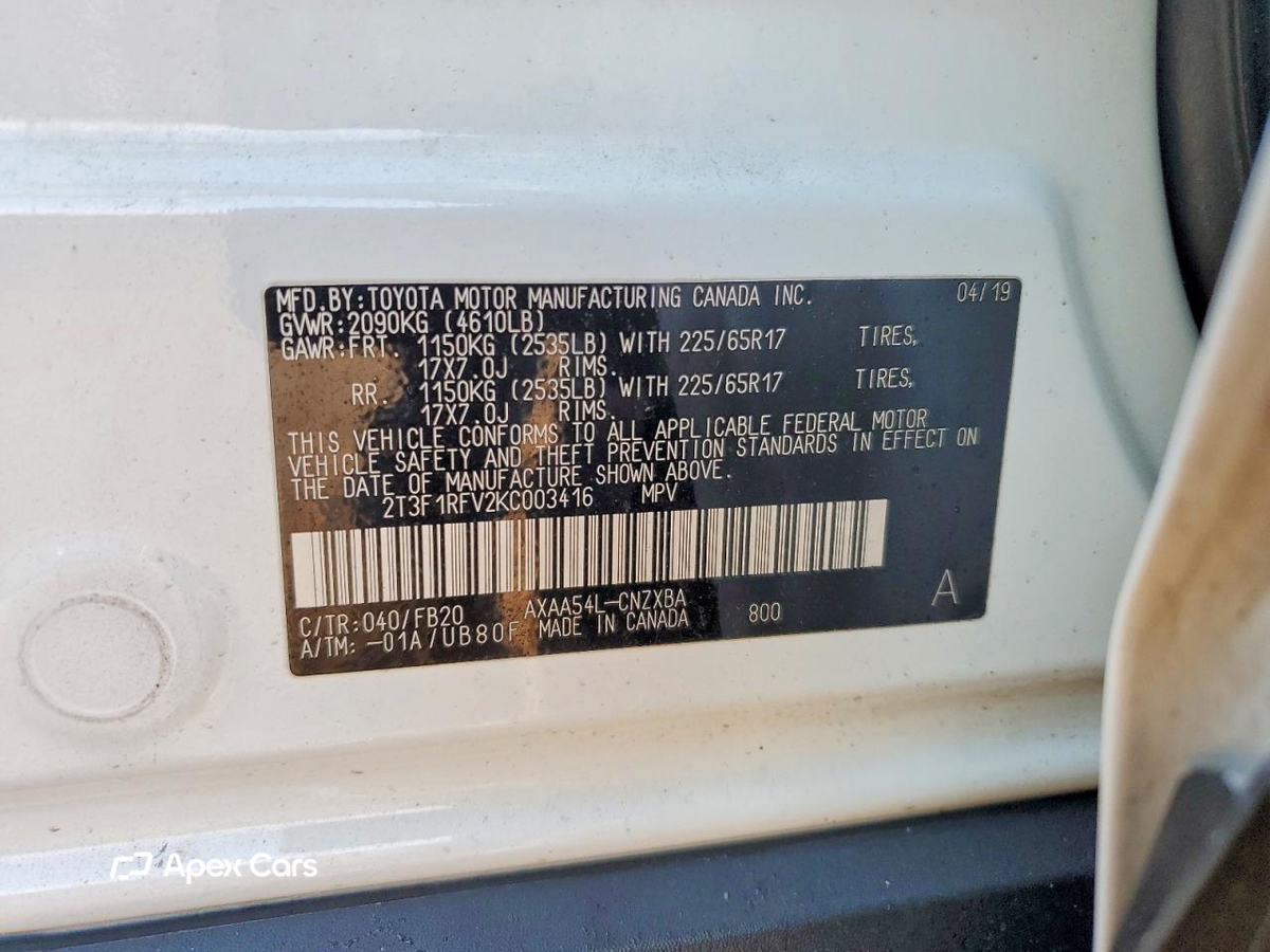 Toyota RAV 4 2019