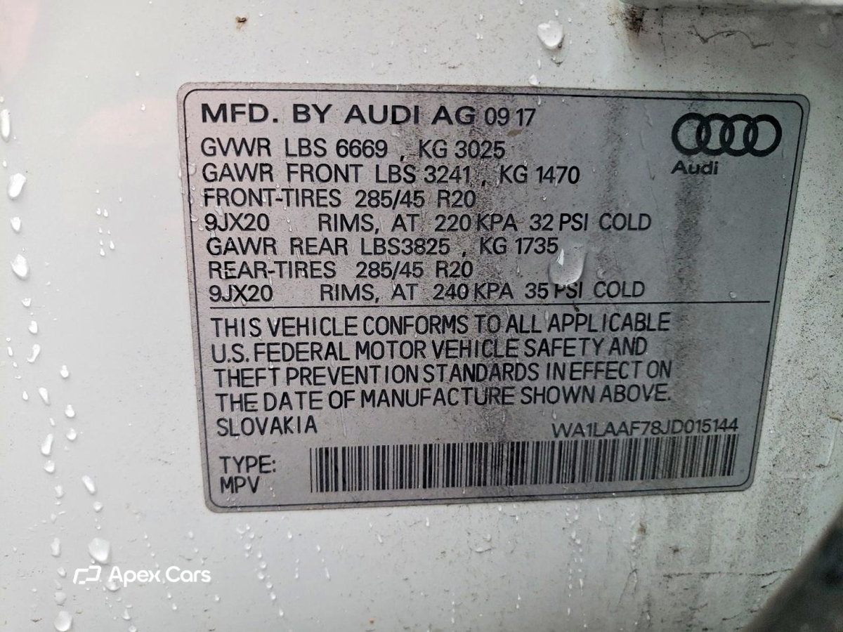 Audi Q7 2018