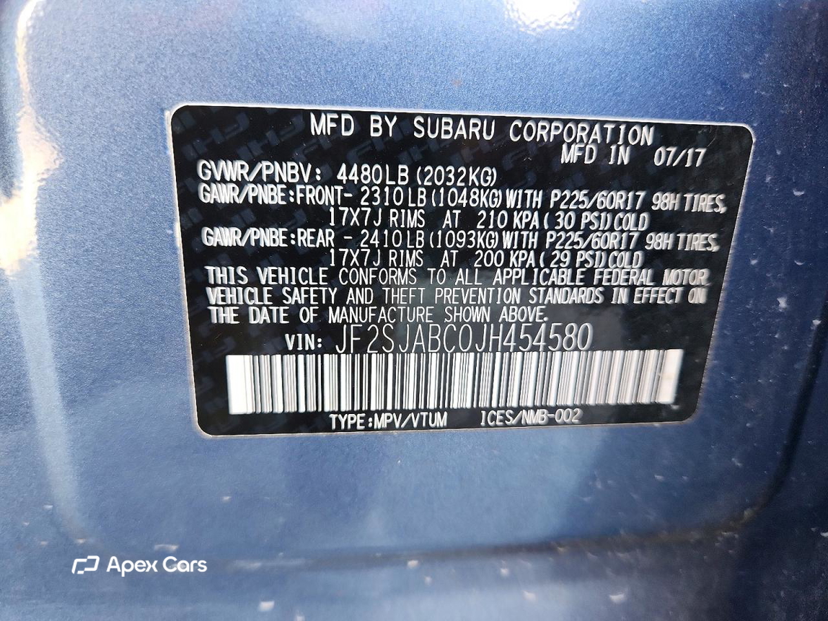 Subaru Forester 2018