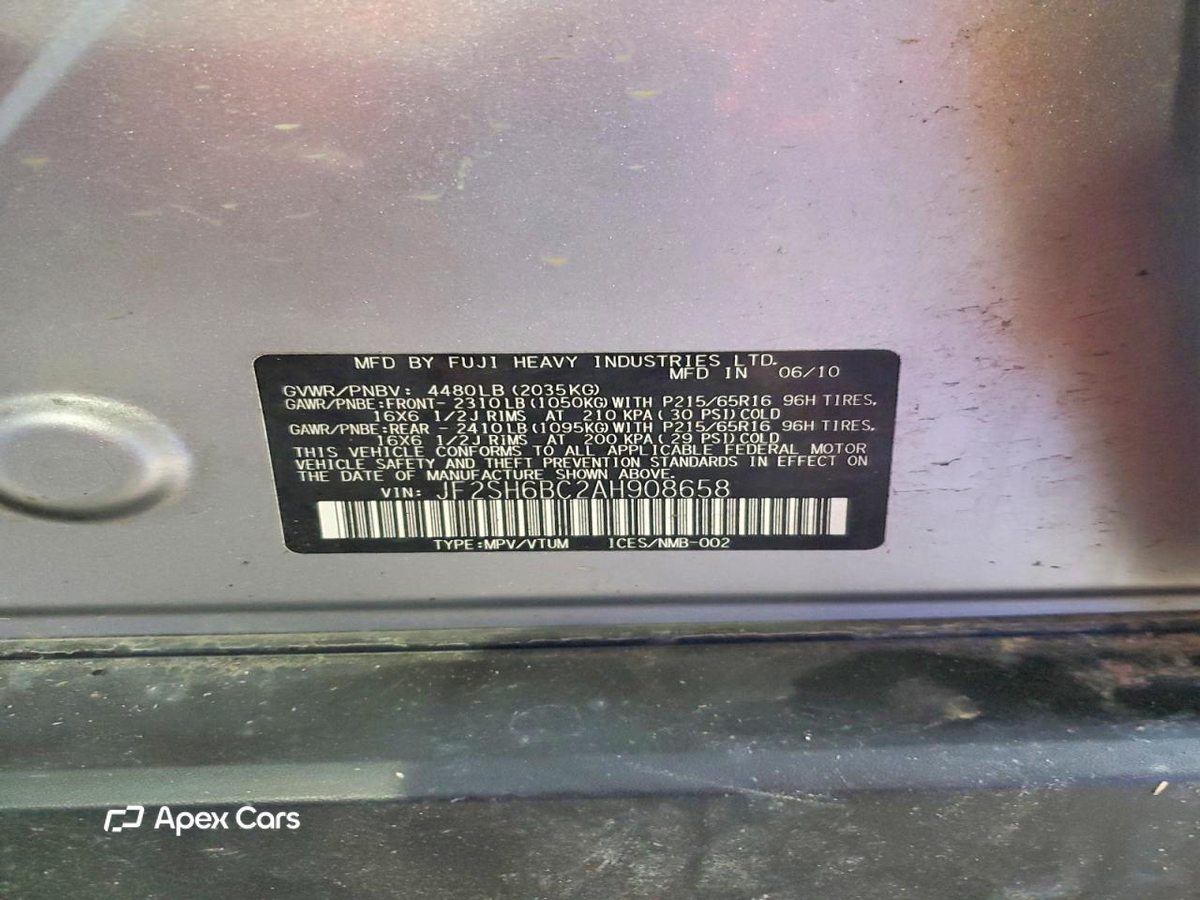 Subaru Forester 2010