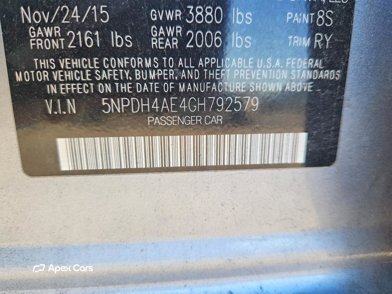 Hyundai Elantra 2016