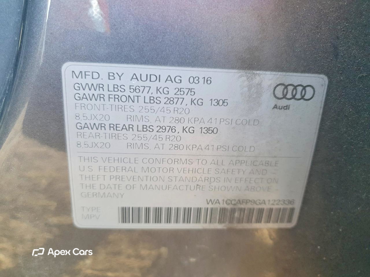 Audi Q5 2016