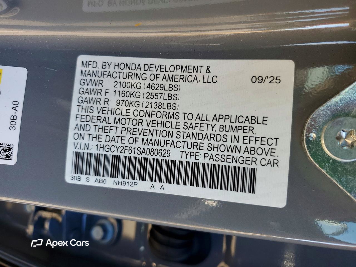 Honda Accord 2025