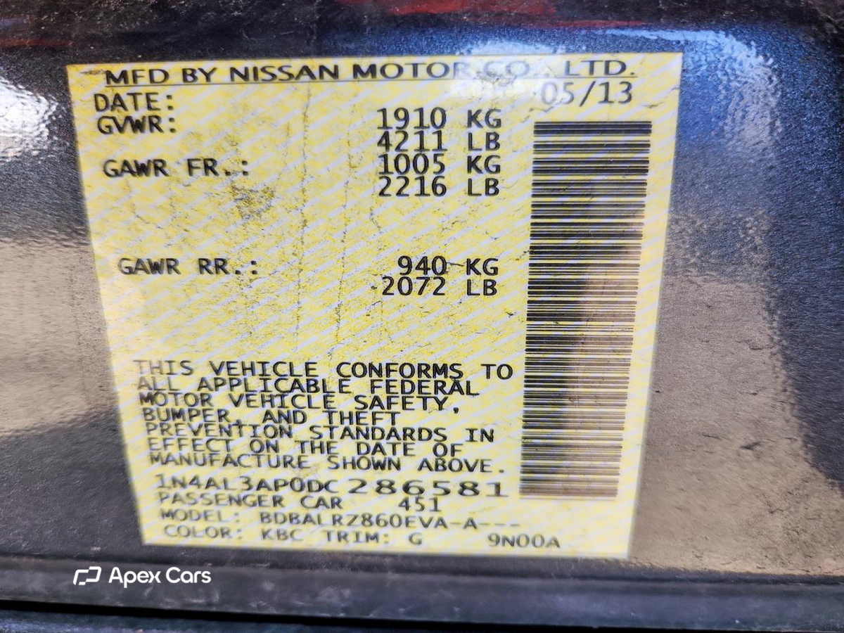 Nissan Altima 2013