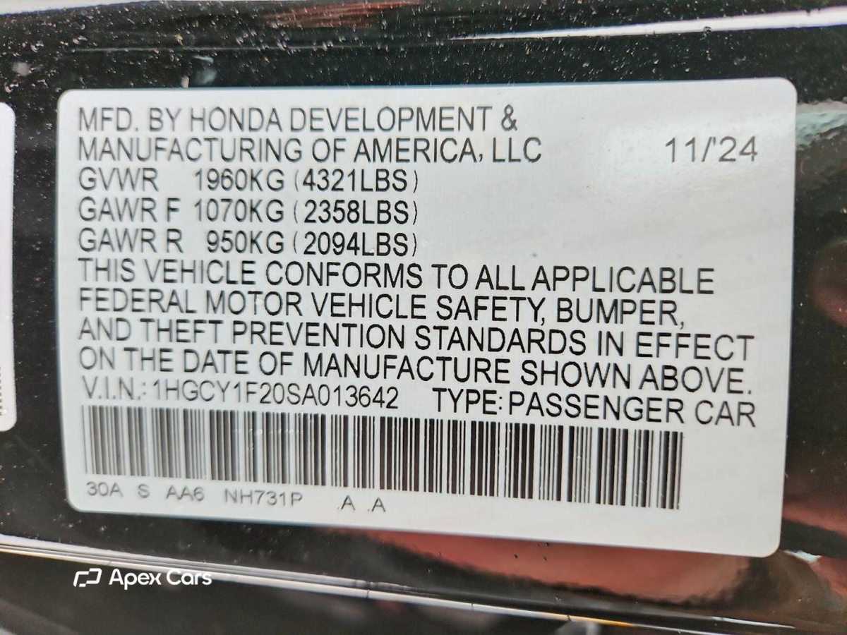 Honda Accord 2025