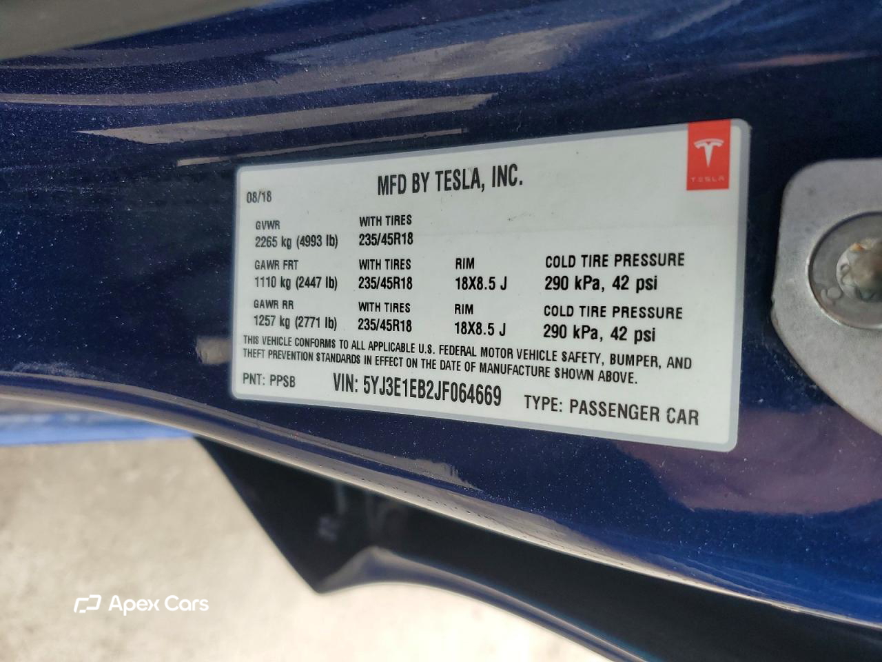 Tesla Model 3 2018