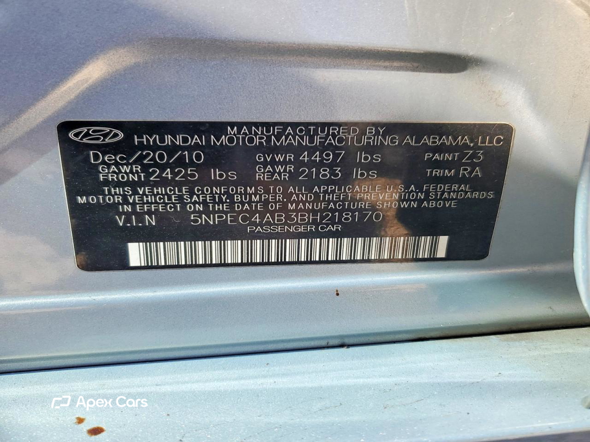 Hyundai Sonata 2011