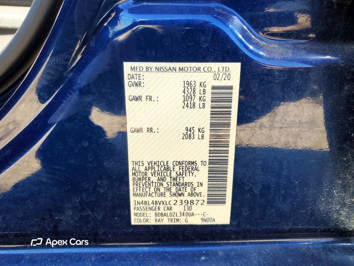 Nissan Altima 2020