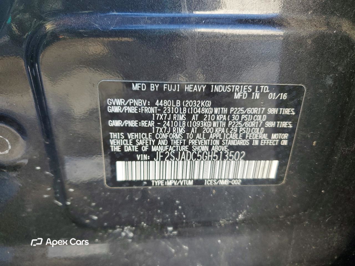 Subaru Forester 2016