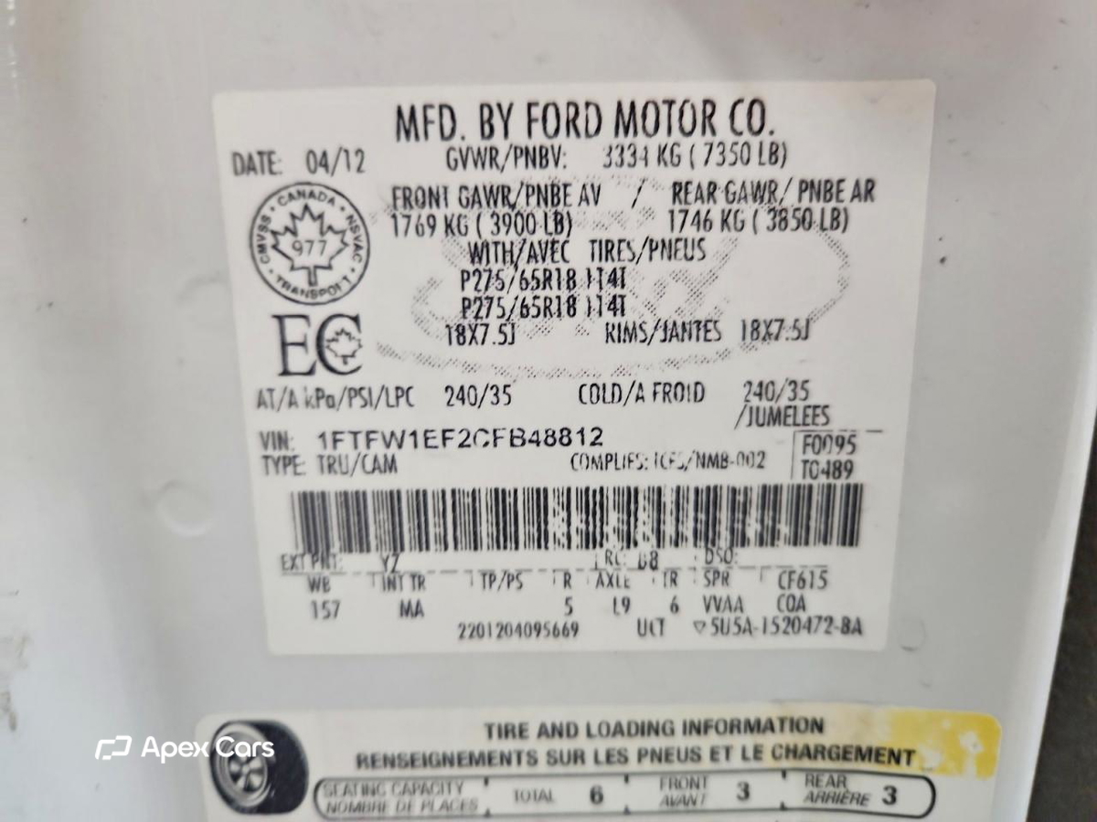 Ford F-150 2012
