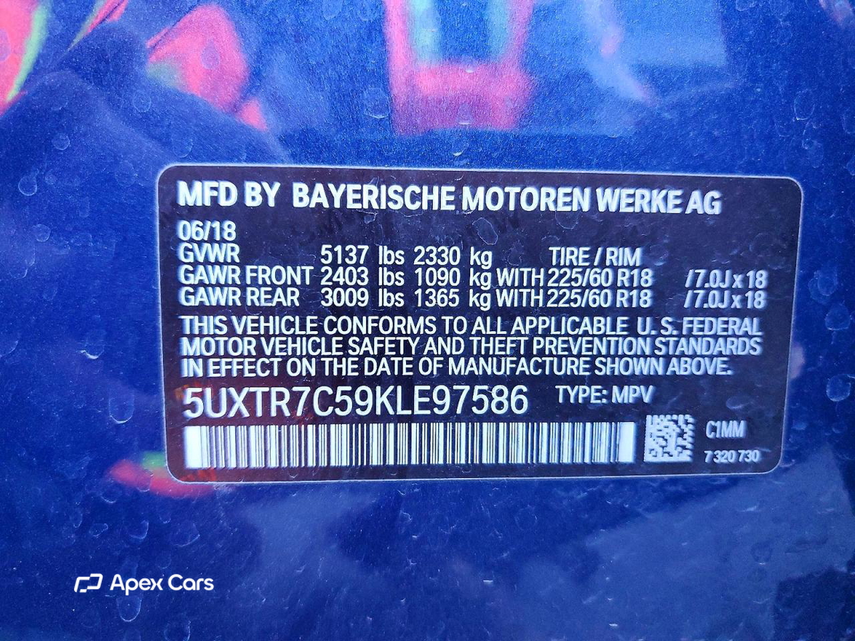 BMW X3 2019