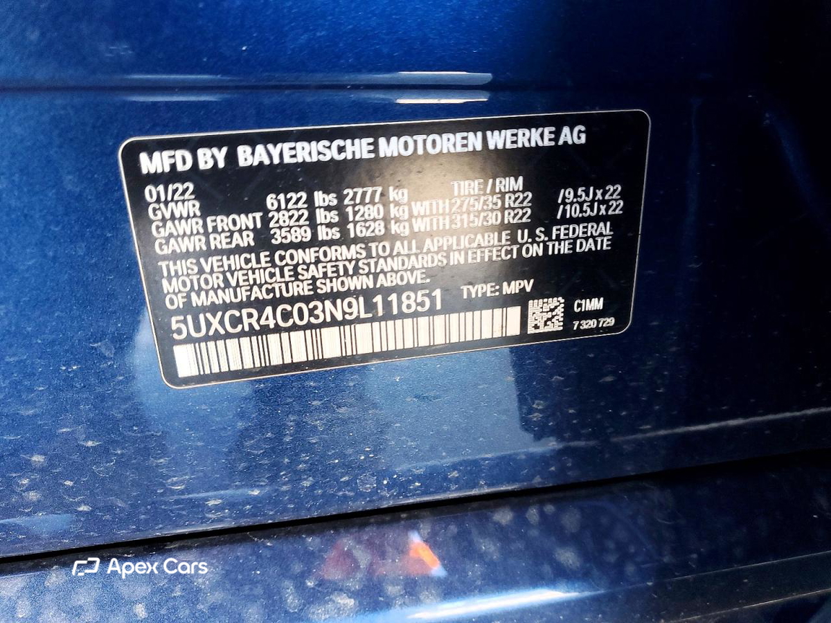 BMW X5 2022