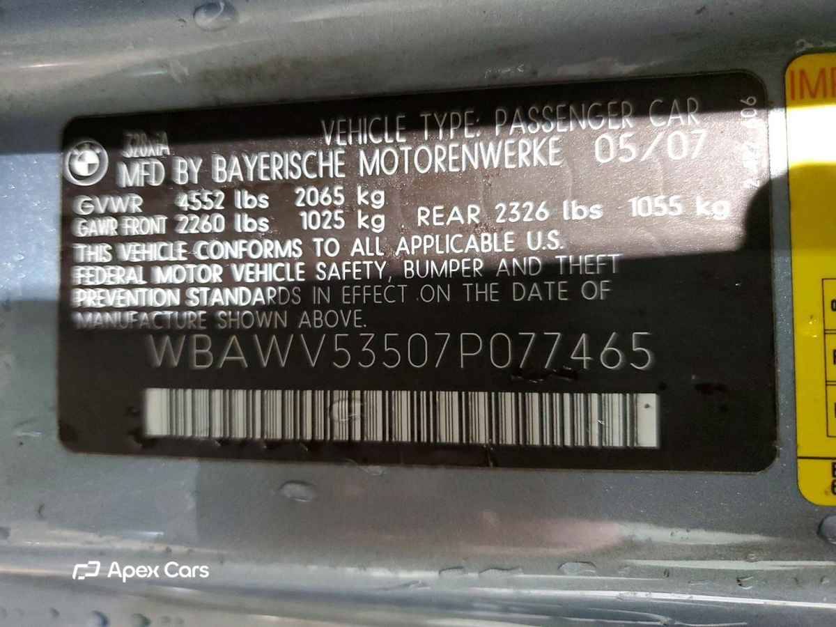 BMW Series 3 2007
