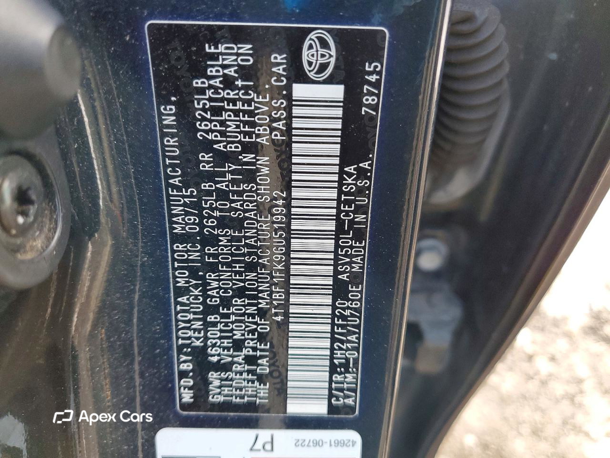 Toyota Camry 2016