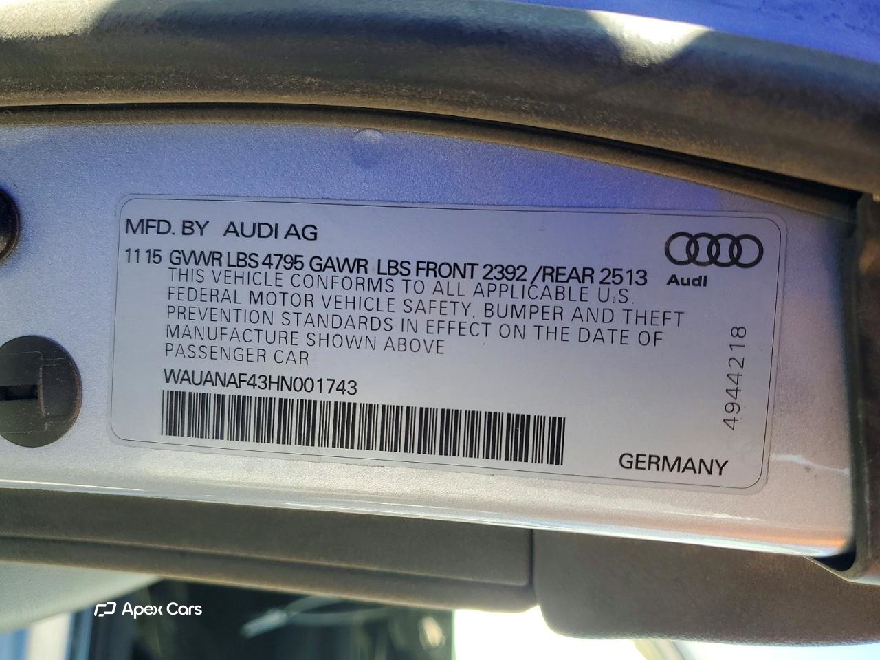 Audi A4 2017