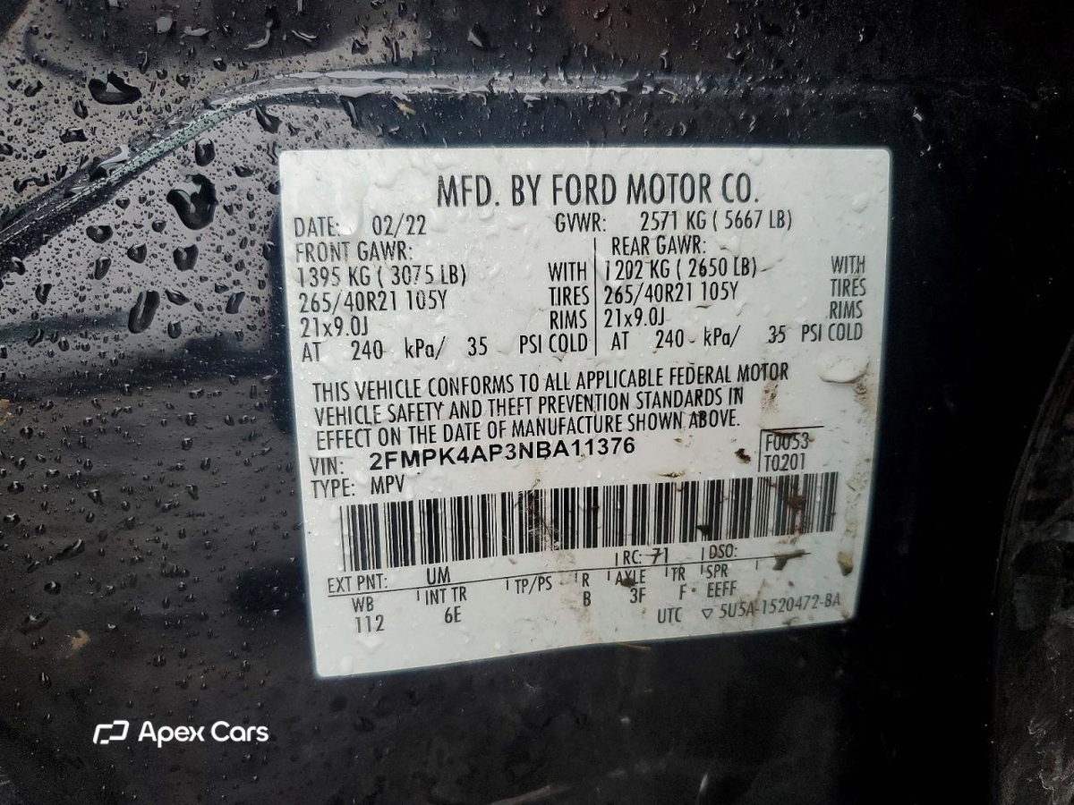 Ford Edge 2022