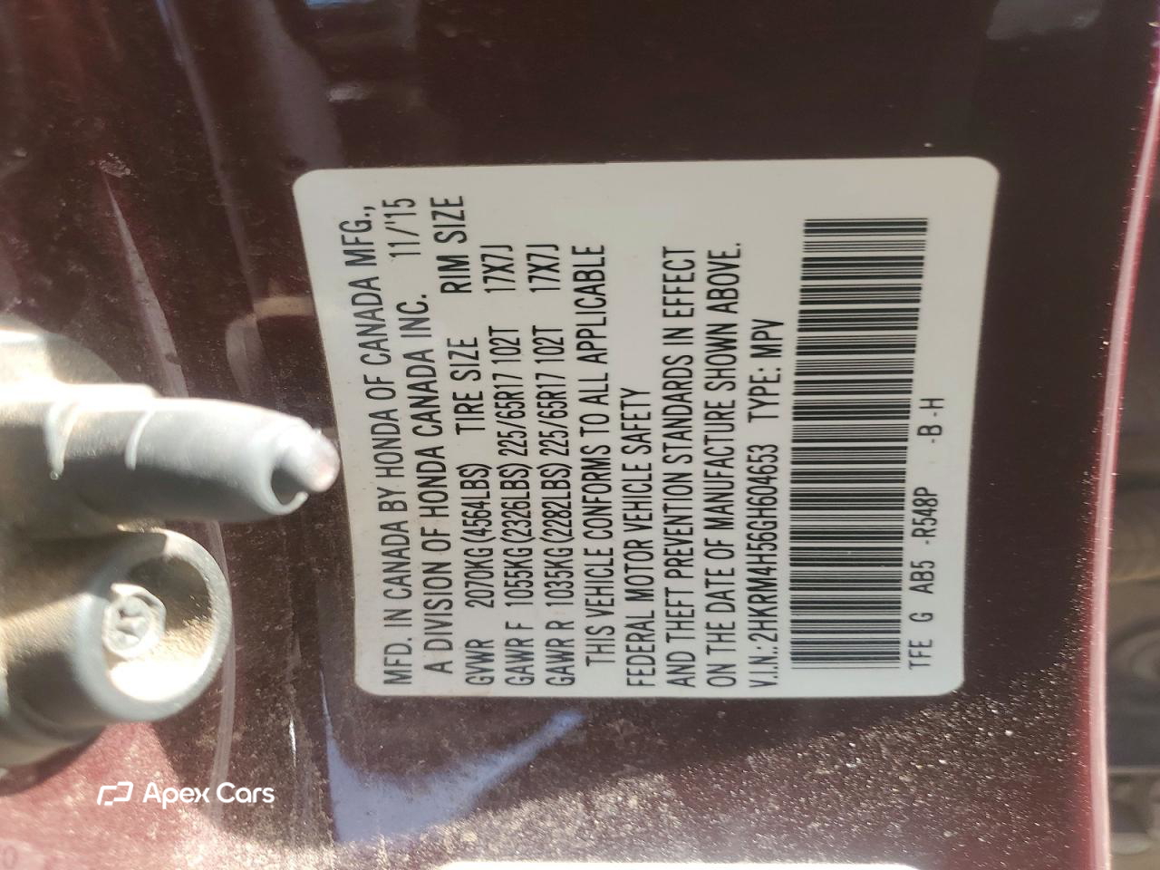 Honda CR-V 2016