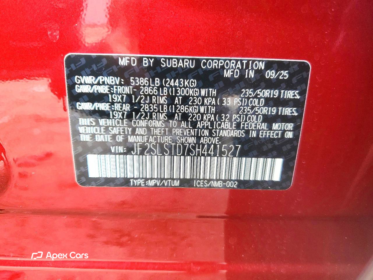 Subaru Forester 2025