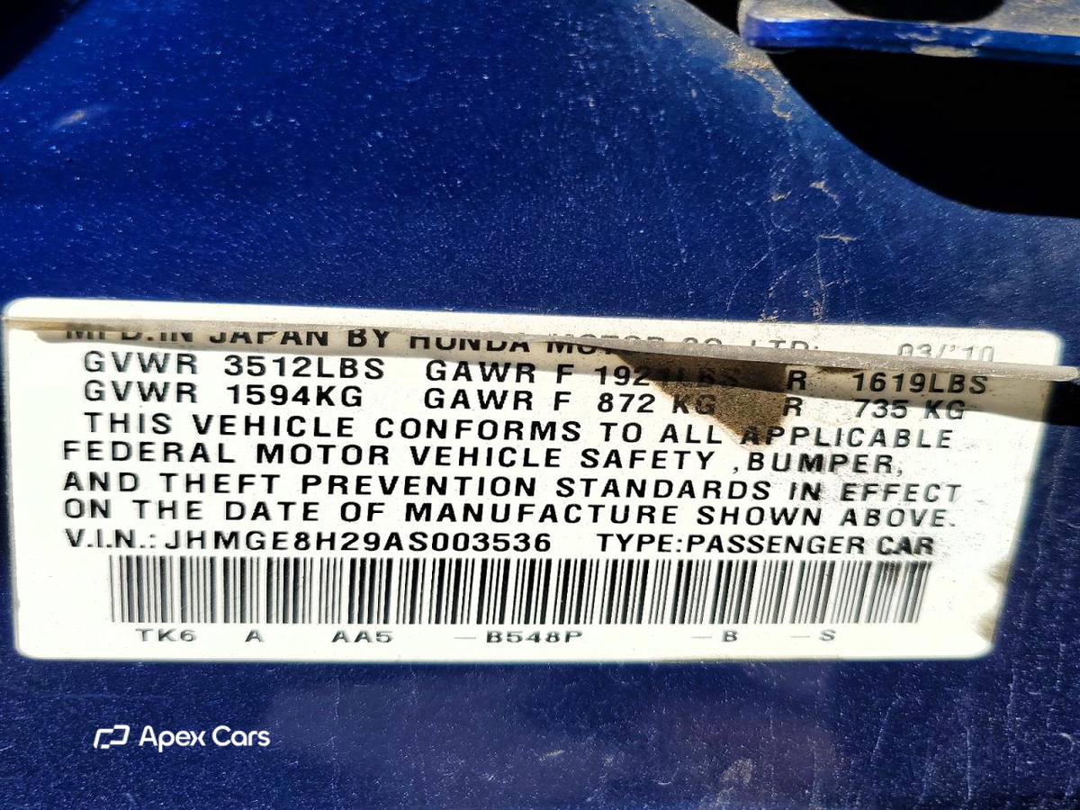 Honda Fit 2010