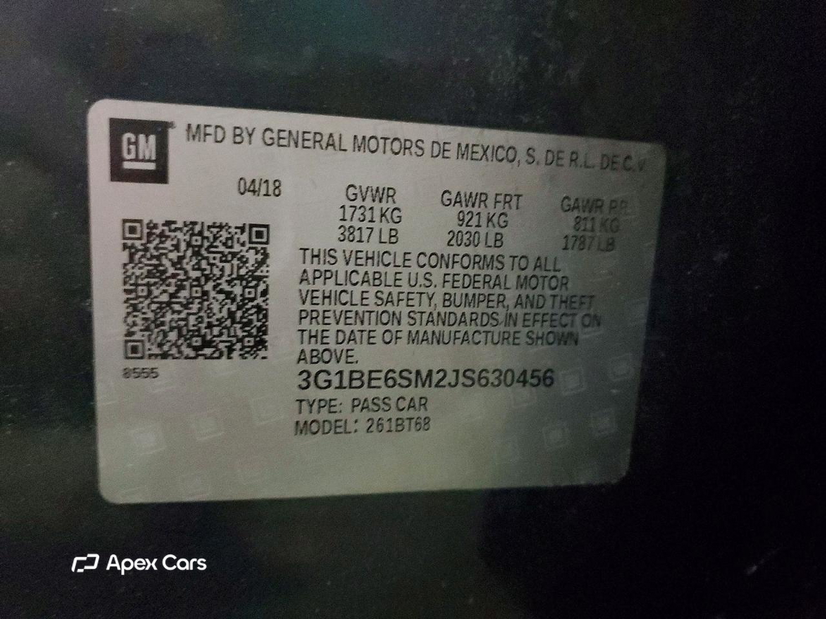 Chevrolet Cruze 2018