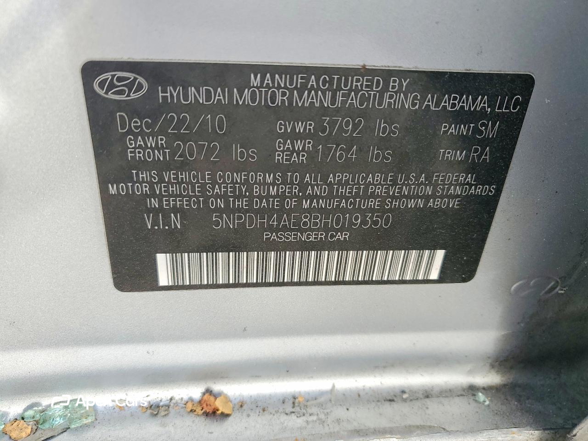 Hyundai Elantra 2011