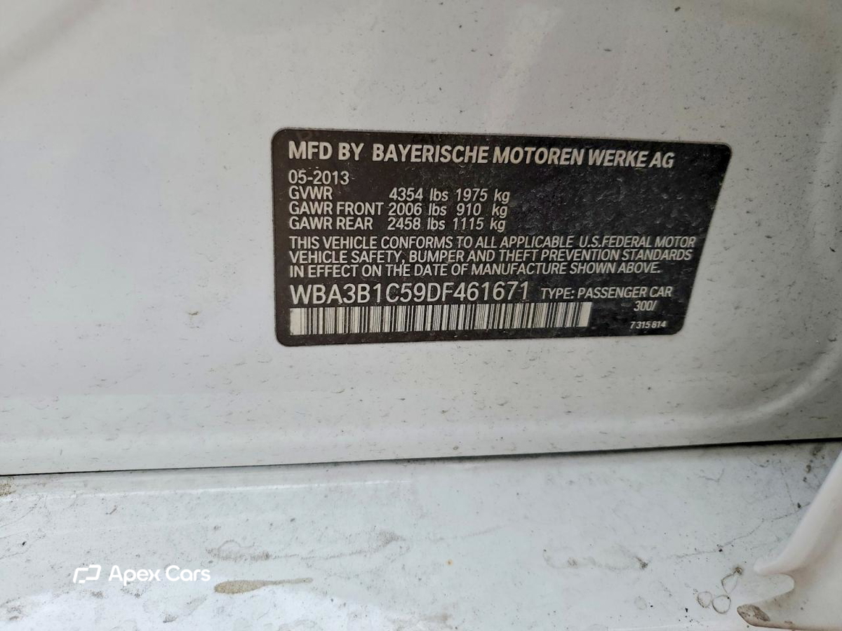 BMW Series 3 2013