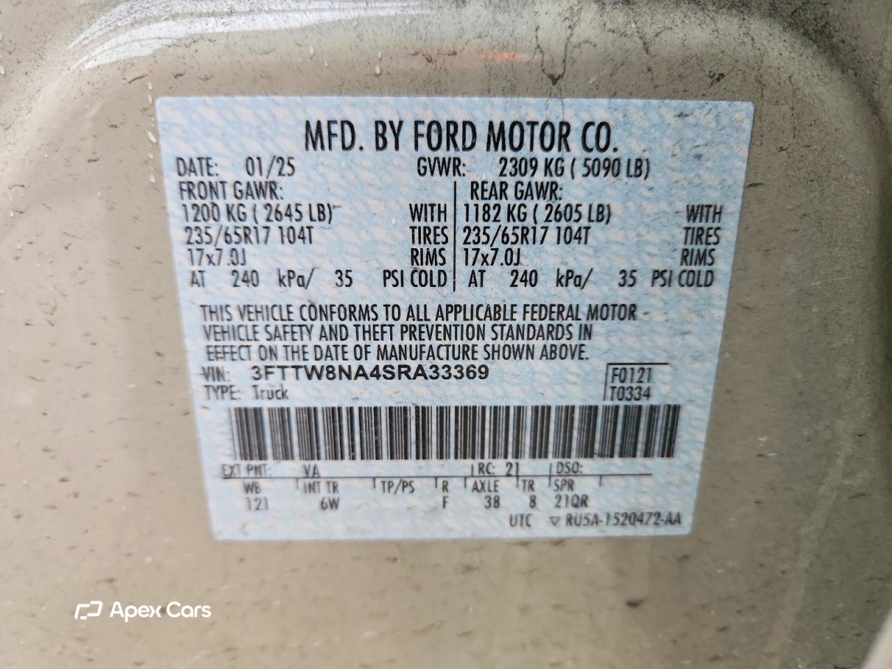 Ford Maverick 2025