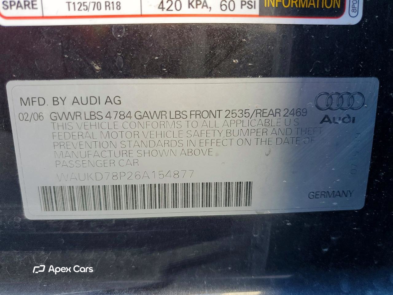 Audi A3 2006