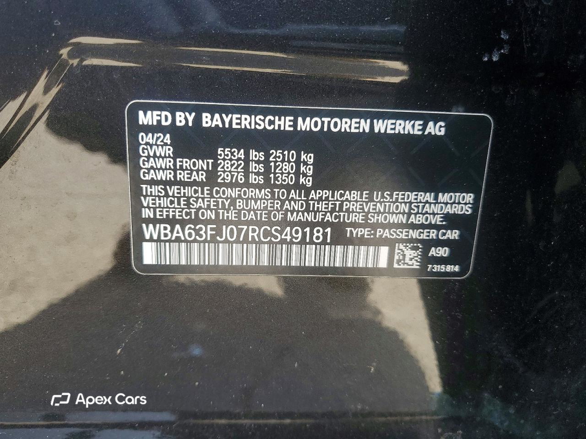 BMW Series 5 2024
