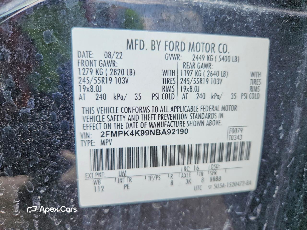 Ford Edge 2022