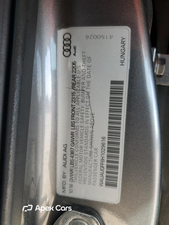 Audi A3 2017