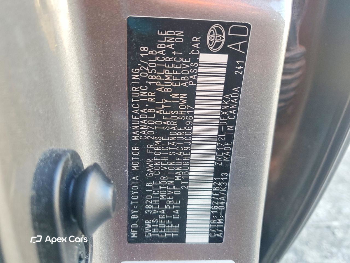 Toyota Corolla 2018