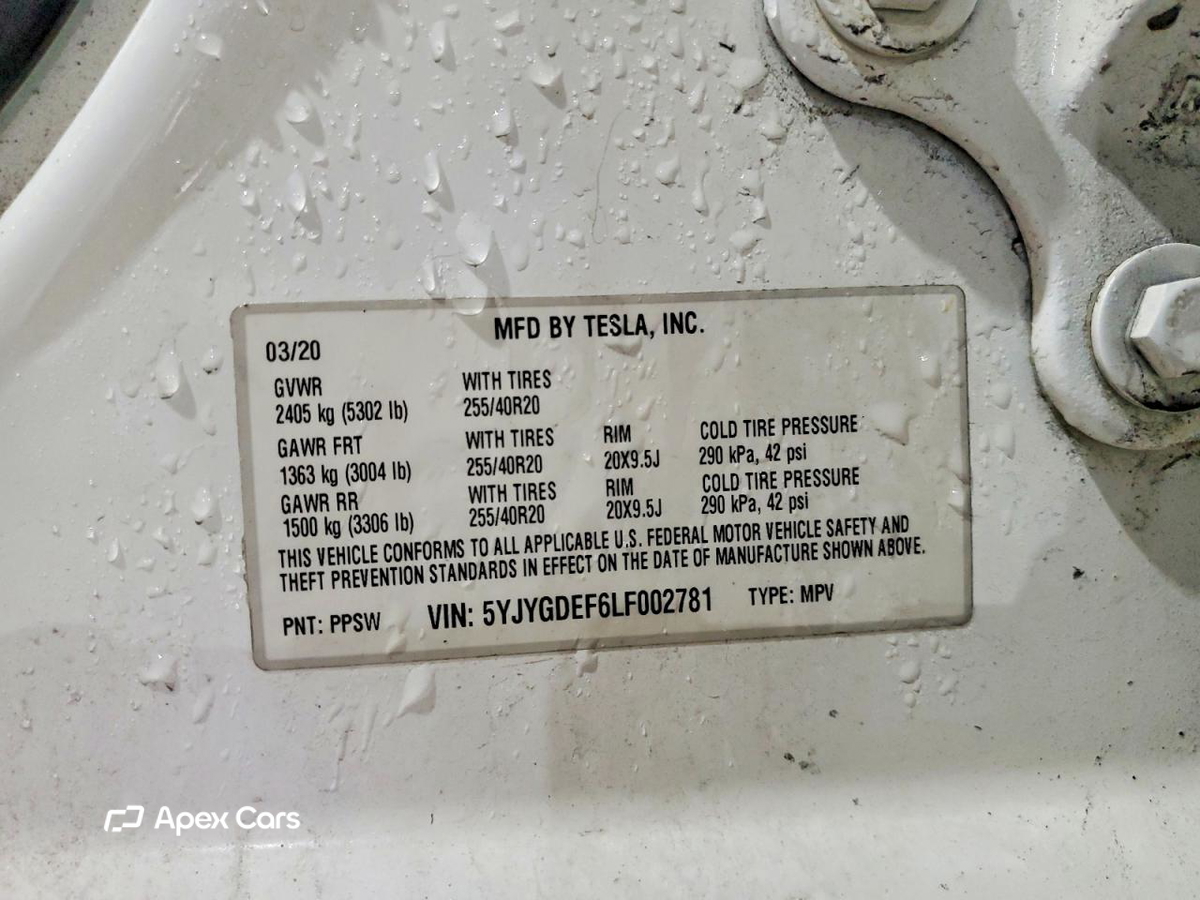 Tesla Model Y 2020