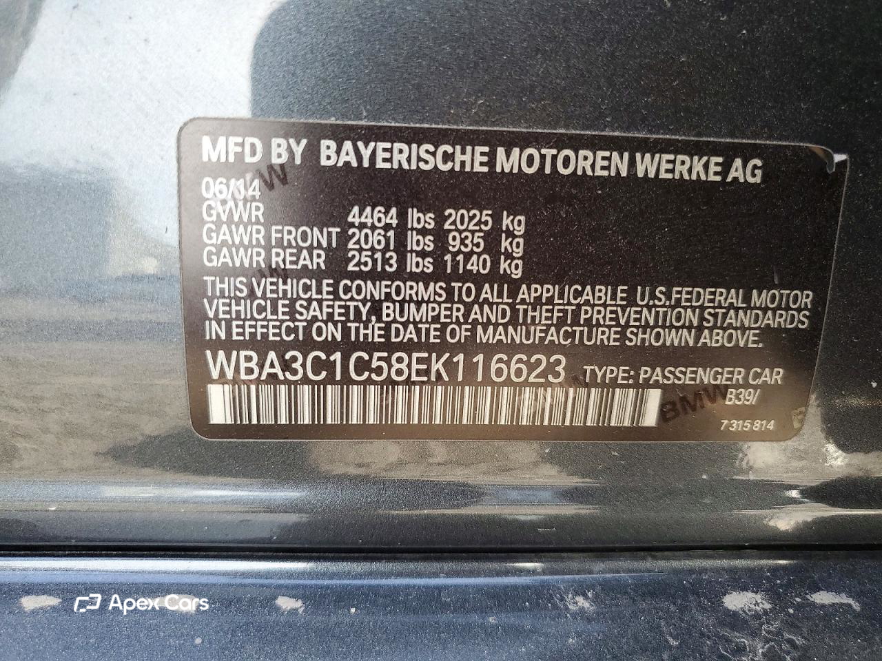 BMW Series 3 2014