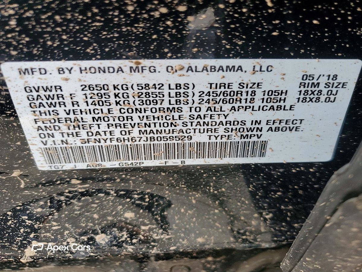Honda Pilot 2018