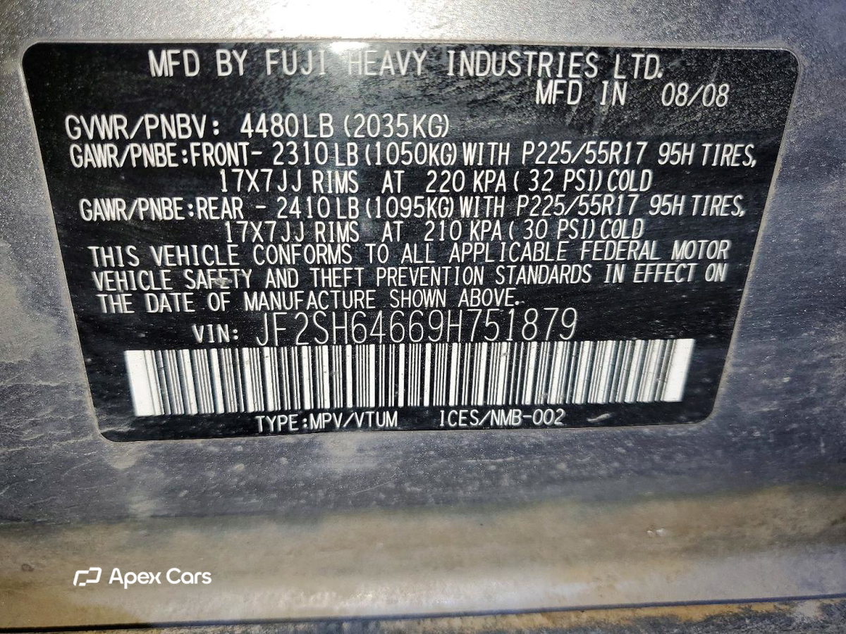 Subaru Forester 2009
