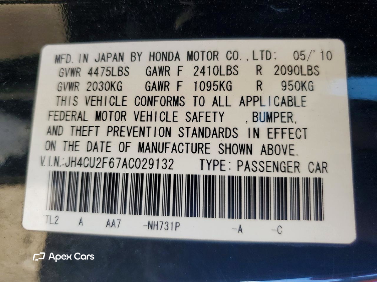Acura TSX 2010