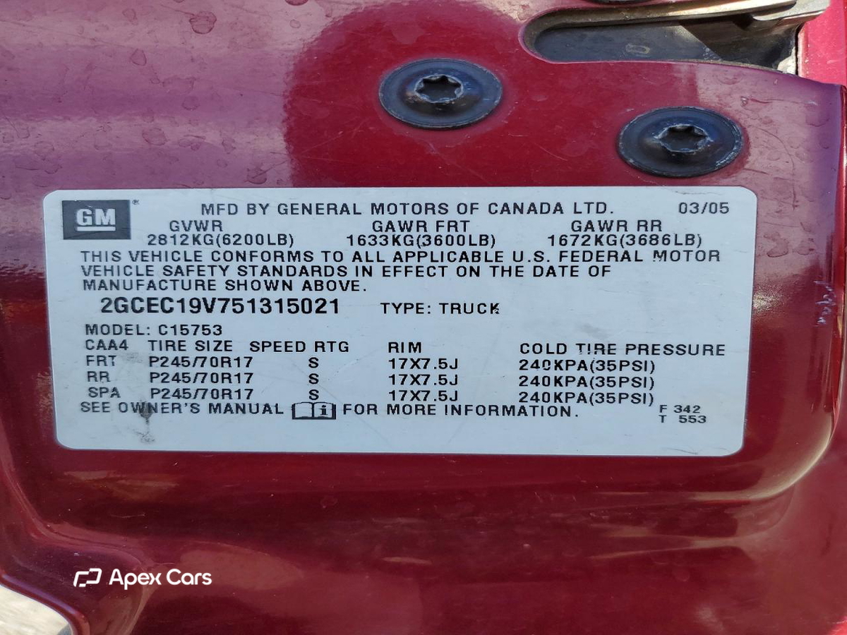Chevrolet Silverado 2005