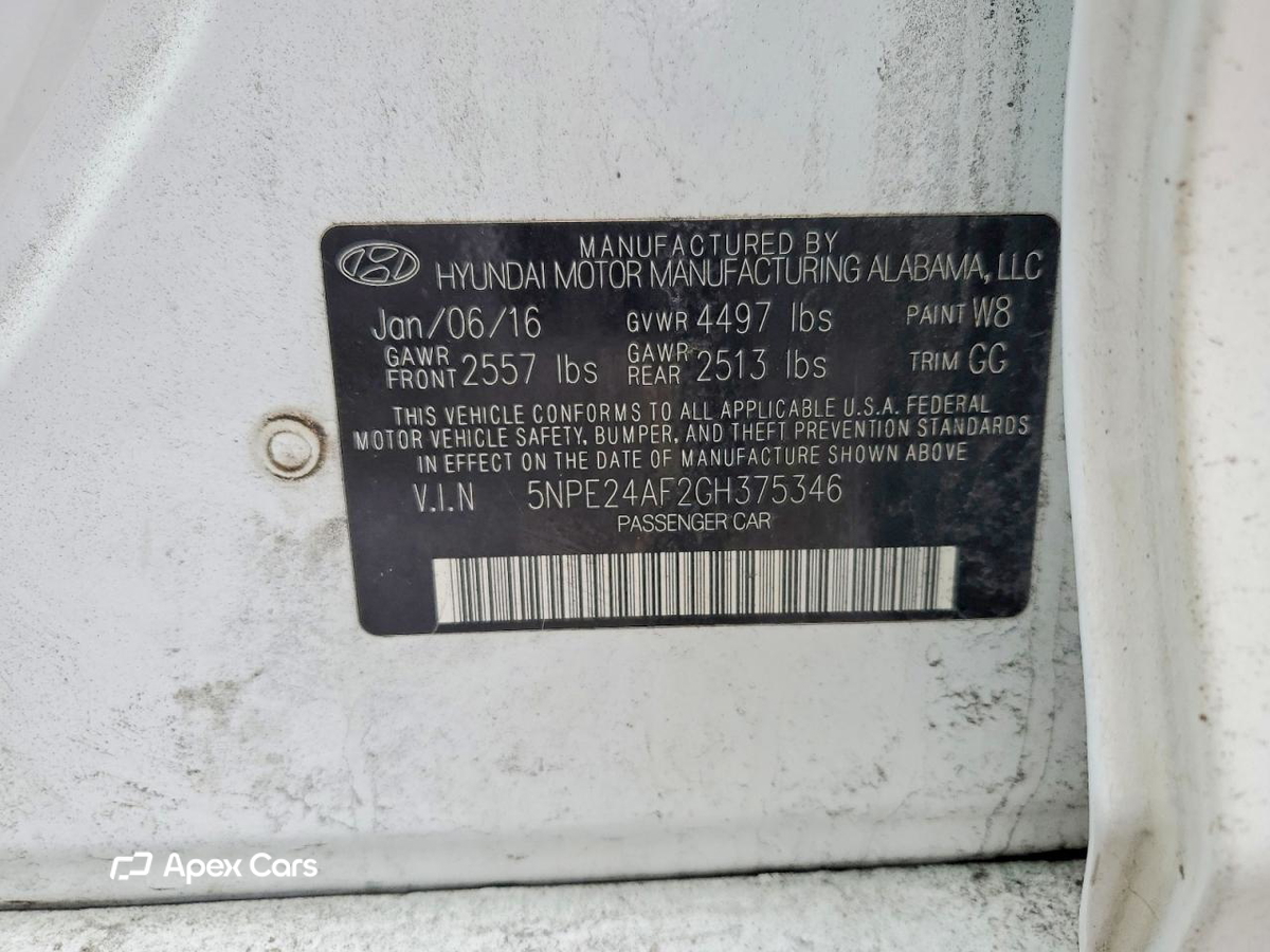 Hyundai Sonata 2016