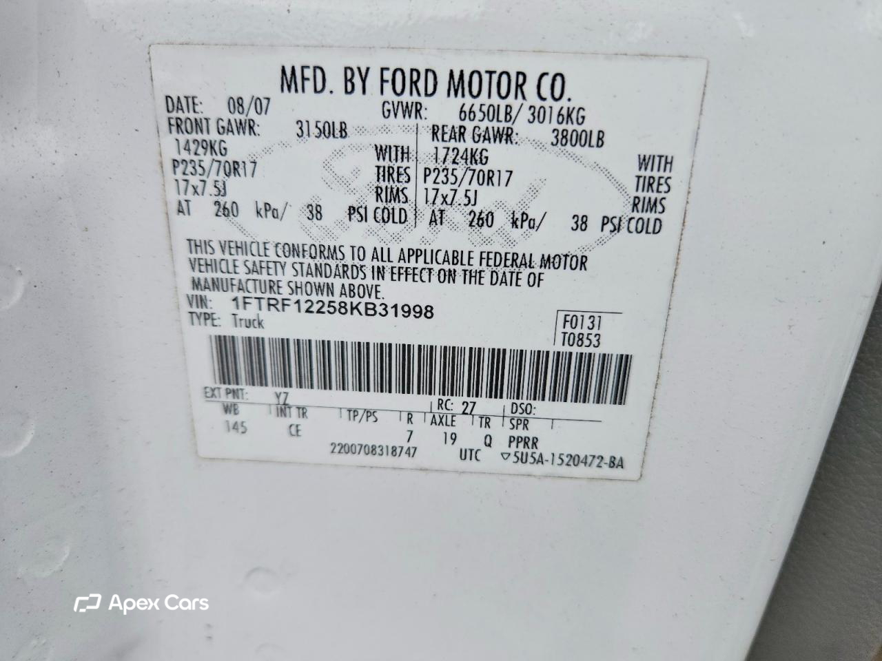 Ford F-150 2008