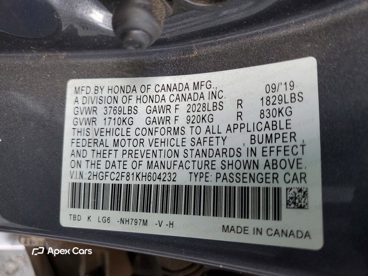 Honda Civic 2019