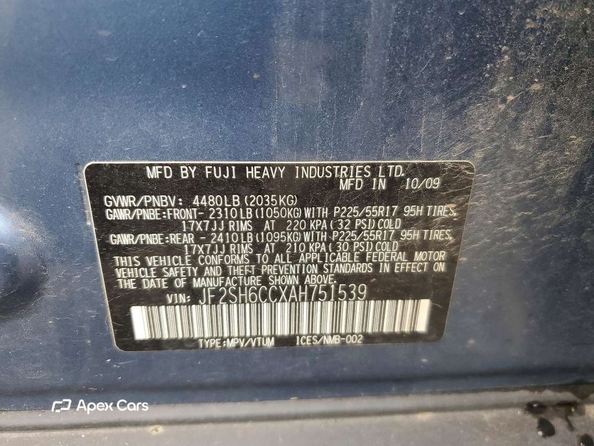 Subaru Forester 2010