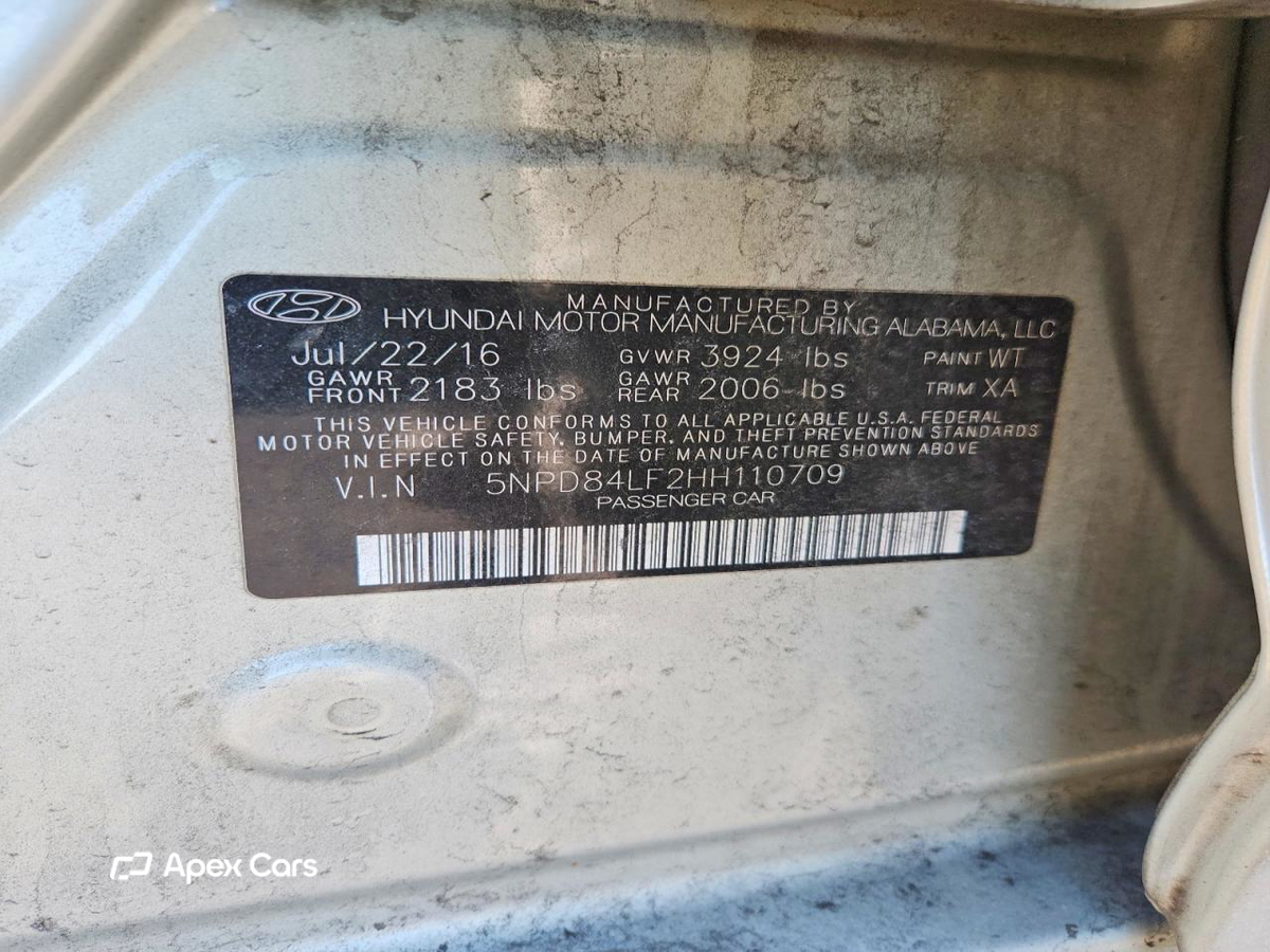 Hyundai Elantra 2017