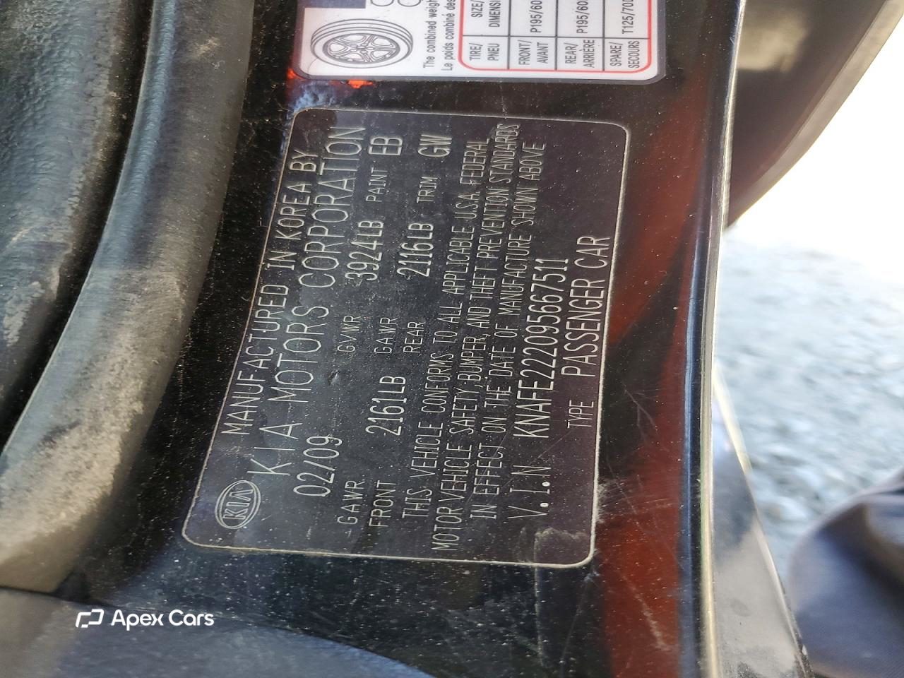 Kia Spectra 2009
