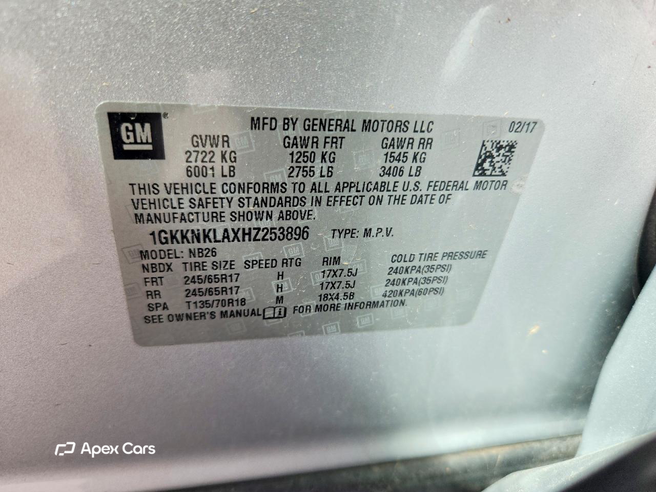 GMC Acadia 2017