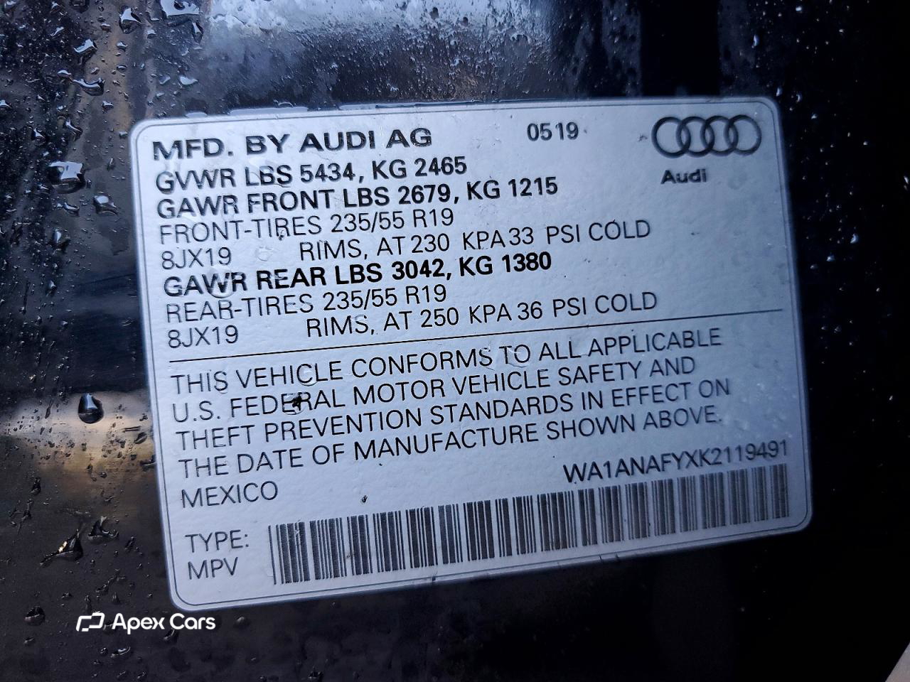 Audi Q5 2019