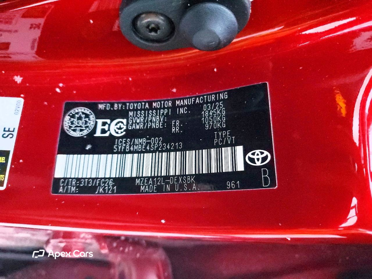 Toyota Corolla 2025